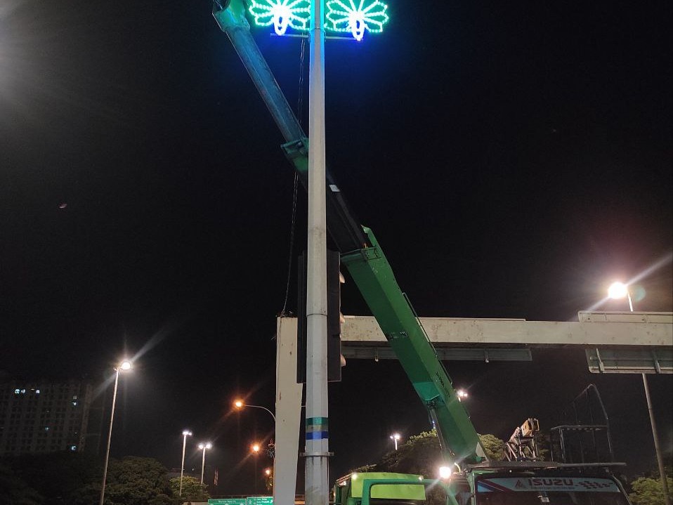 PEMASANGAN LAMPU HIASAN DEEPAVALI 2023