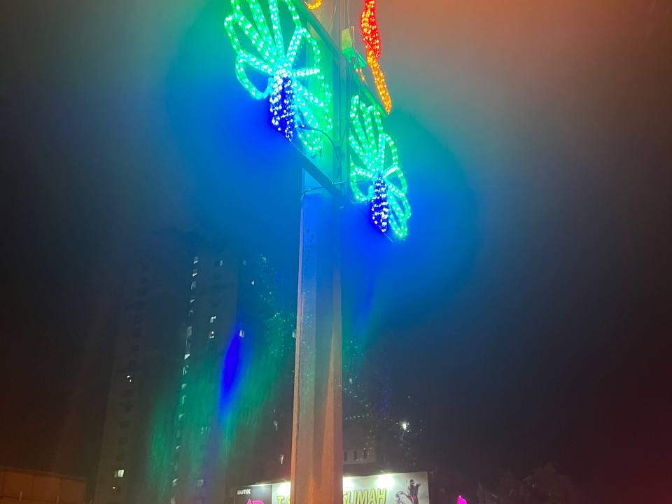 PEMASANGAN LAMPU HIASAN DEEPAVALI 2023